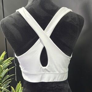 Activ8 Performance Crossback Keyhole athletic,removable pads,moisture wicking